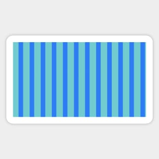 Adeben | Blue Ocean Stripes Pattern Sticker